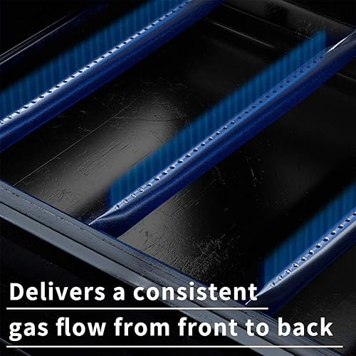 Miniatura 9 de SHINESTAR 69785 - Quemador de parrilla de repuesto para Weber Spirit E/S-210, Spirit I & II y GS4 Spirit II Series (control de montaje frontal),