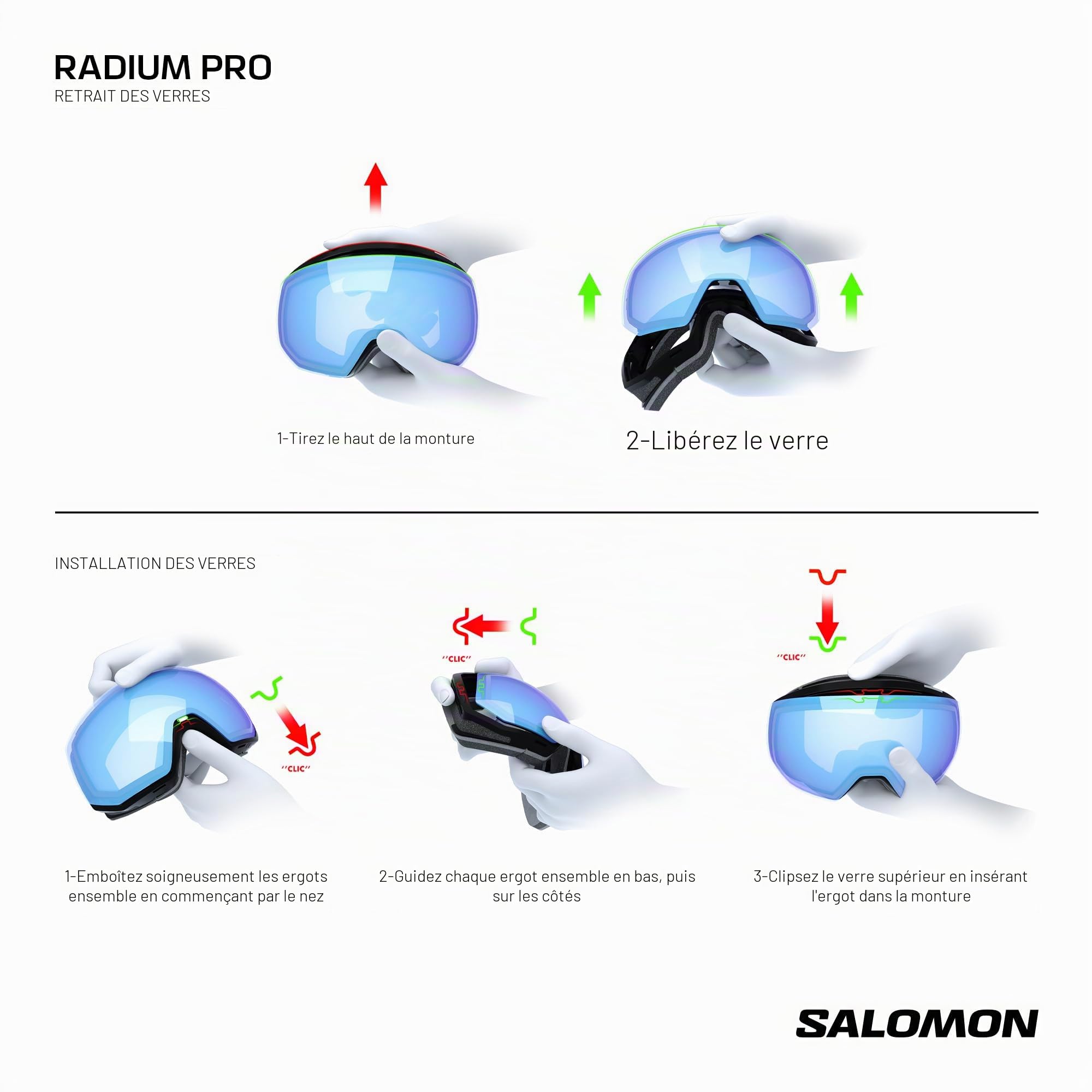 Salomon Radium Pro Sigma Articles de sports d'hiver Mixte