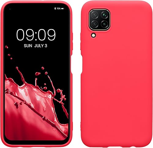 Miniatura 8 de kwmobile Funda compatible con Huawei P40 Lite - Funda protectora de silicona TPU suave y delgada - Arctic Night