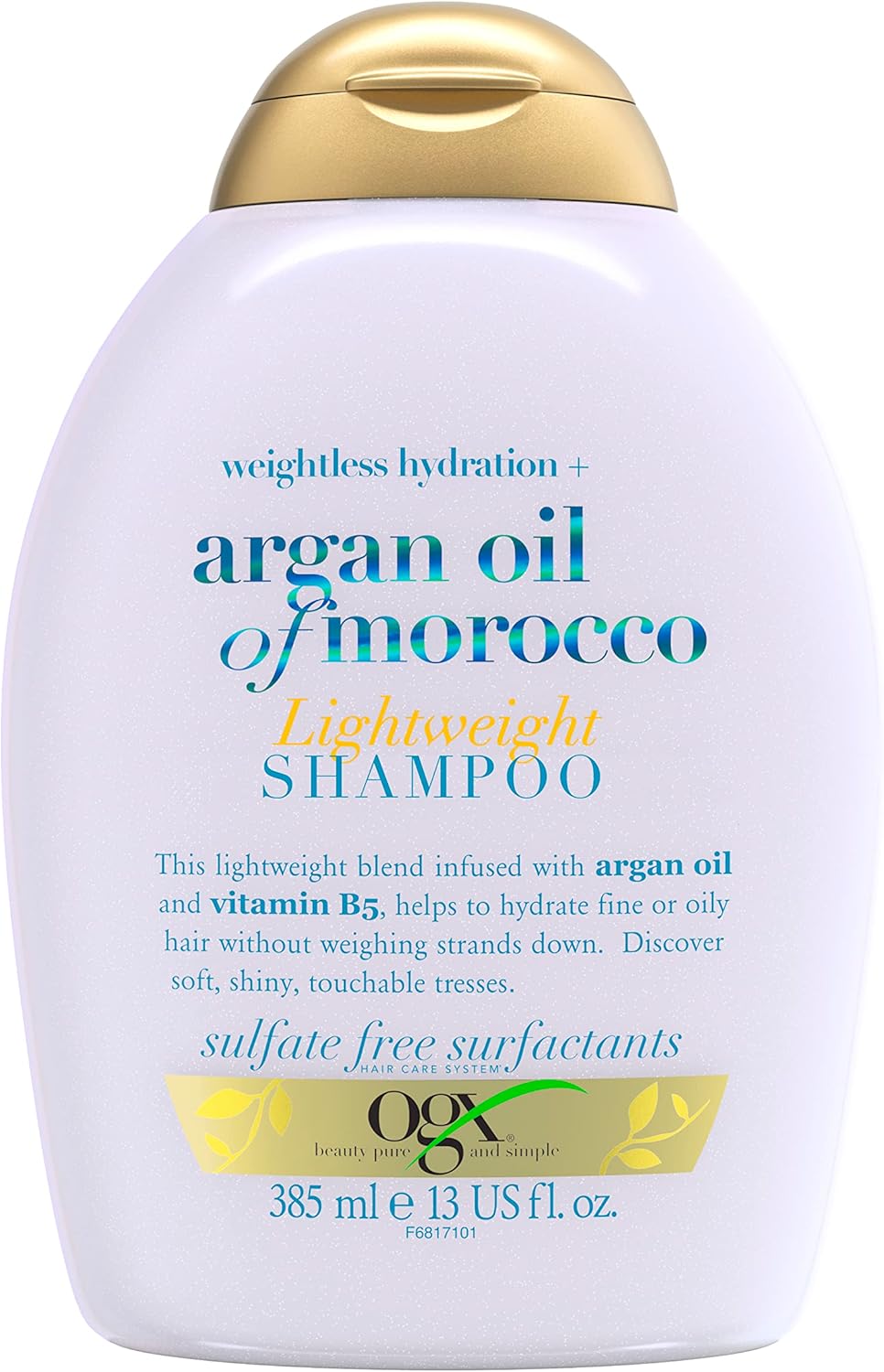 OGX Weightless Hydration Argan Oil of Morocco Shampoo for fine hair ...