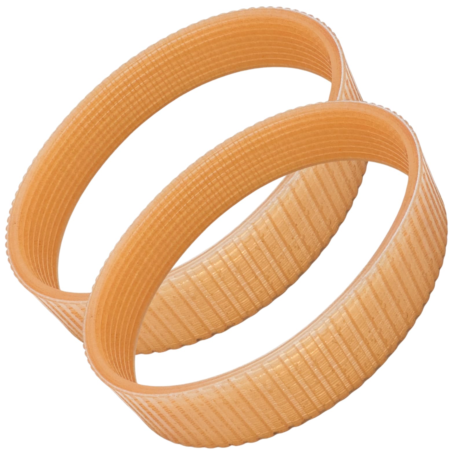 2 Pack 429962-08 Toothed Belt The Ideal Replacement Drive Belt for DeWalt DW733 & DW734 Planers, 9 - Rib Structure