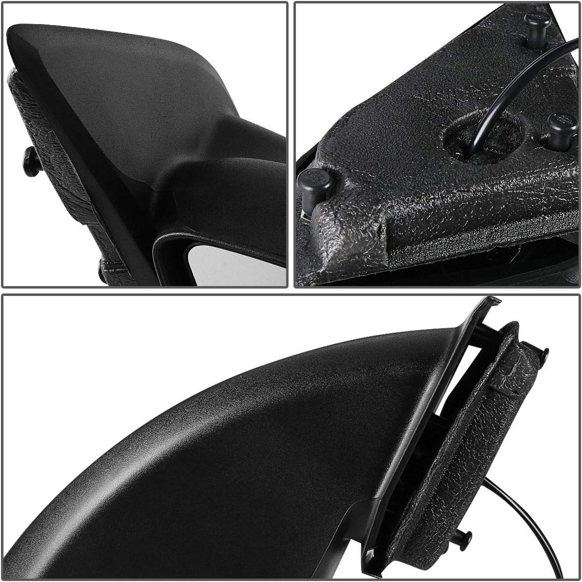 DNA Motoring OEM-MR-GM1321267 Factory Style Powered Right Side View Door Mirror