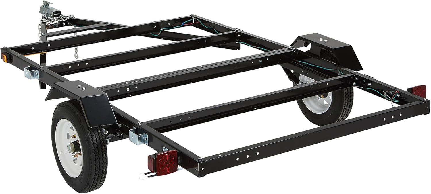 Rear-side view of the Ultra-Tow Utility Trailer Kit