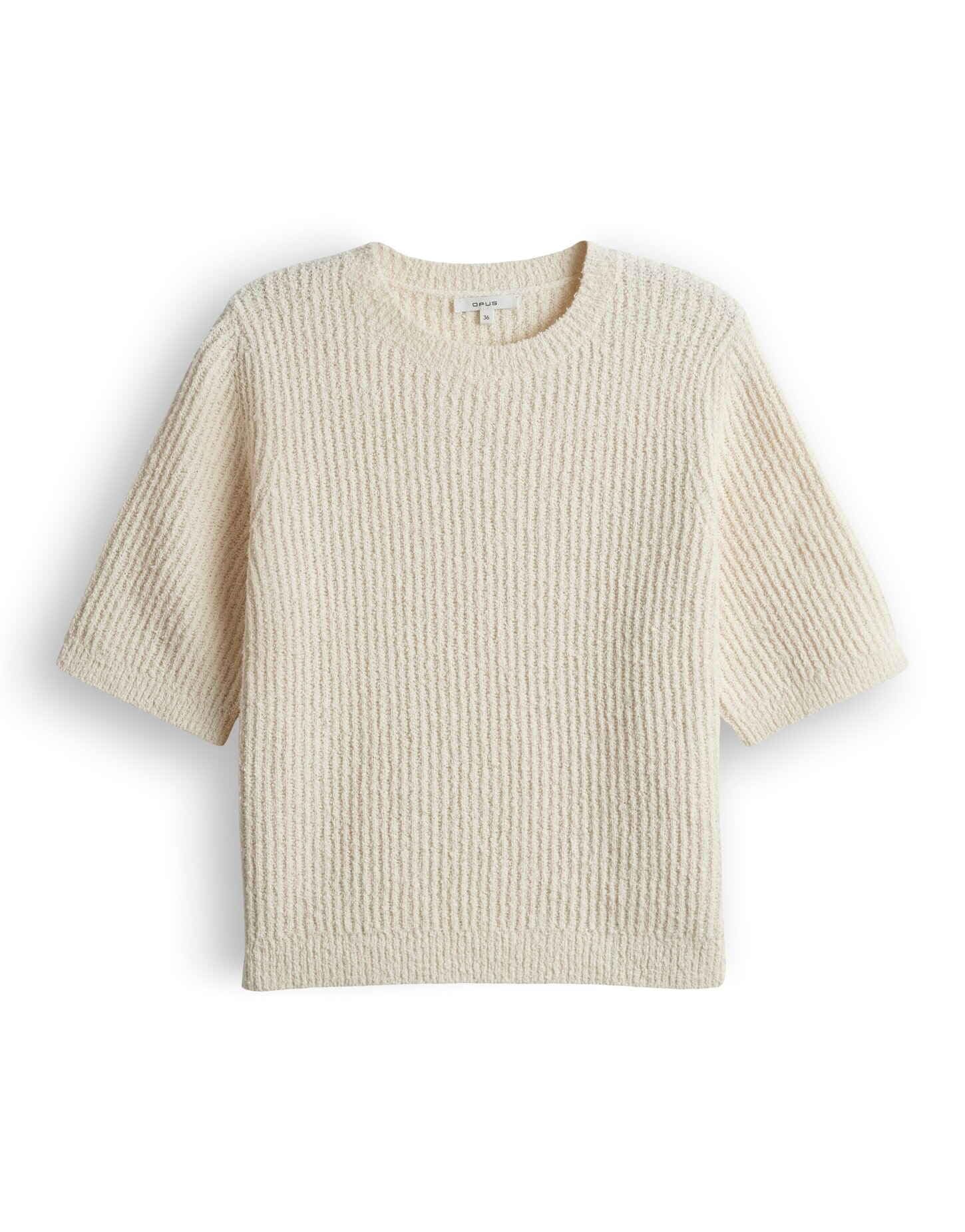 OPUS Damen Pullover | Strickpullover PORIMA Slim aus nachhaltiger Baumwolle