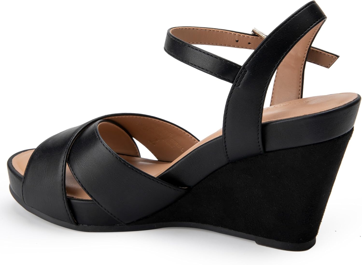 Miniatura 7 de Aerosoles Sandalia de cuña pastel para mujer, Combo Negro