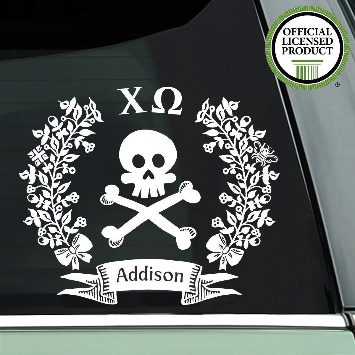 Chi Omega Decal