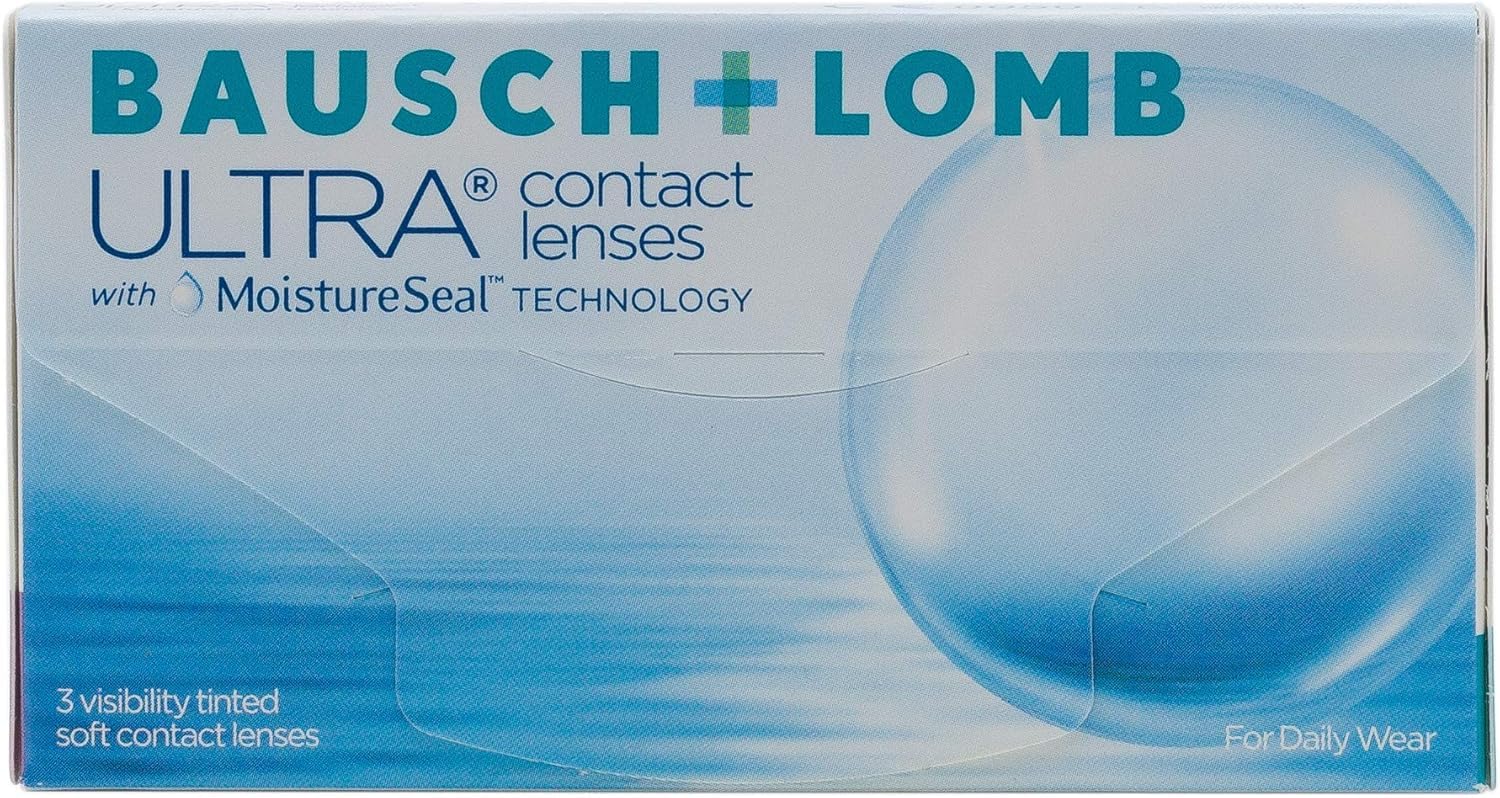 BAUSCH + LOMB ULTRA lentillas mensuales esféricas, 3 unidades / 8.5 BC / 14.20 DIA / -03,75