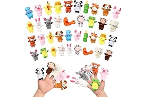 60 Pcs Finger Puppets for Endless Easter Fun