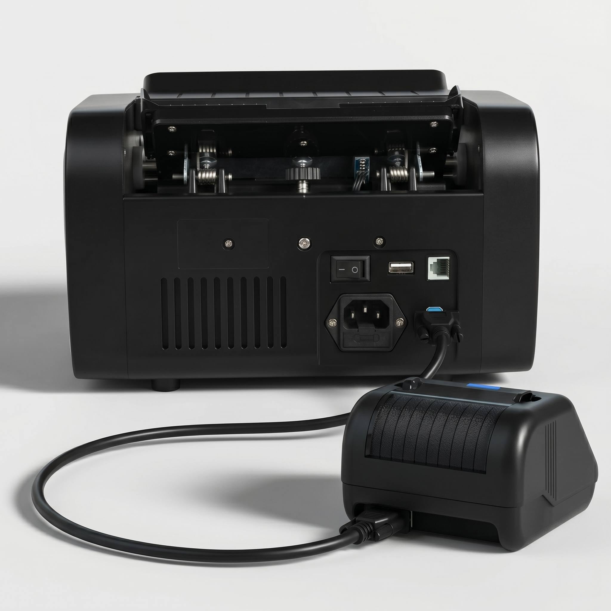 Detector de billetes falsificados con luz LED UV, la máquina de comprobación de facturas proporciona luz UV avanzada para identificar rápidamente dinero, tarjetas de crédito e identificaciones (V40)
