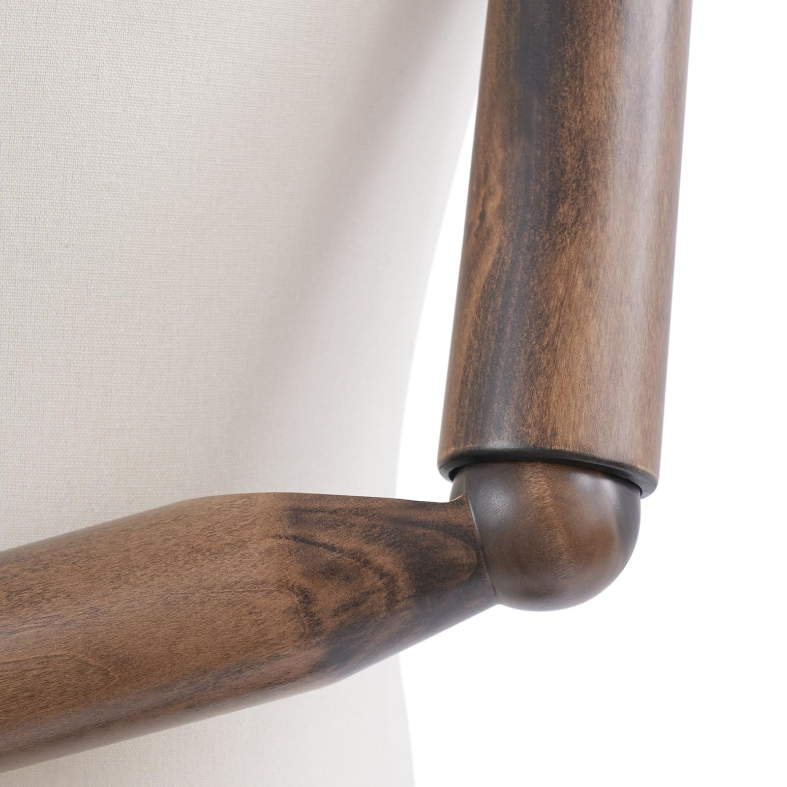 Schaufensterpuppe, Herren Torso mit Hosenständer und Schuhständer, Höhenverstellbar 70-130cm, Tragfähigkeit 30kg, für T-Shirts, Jacken, Anzügen