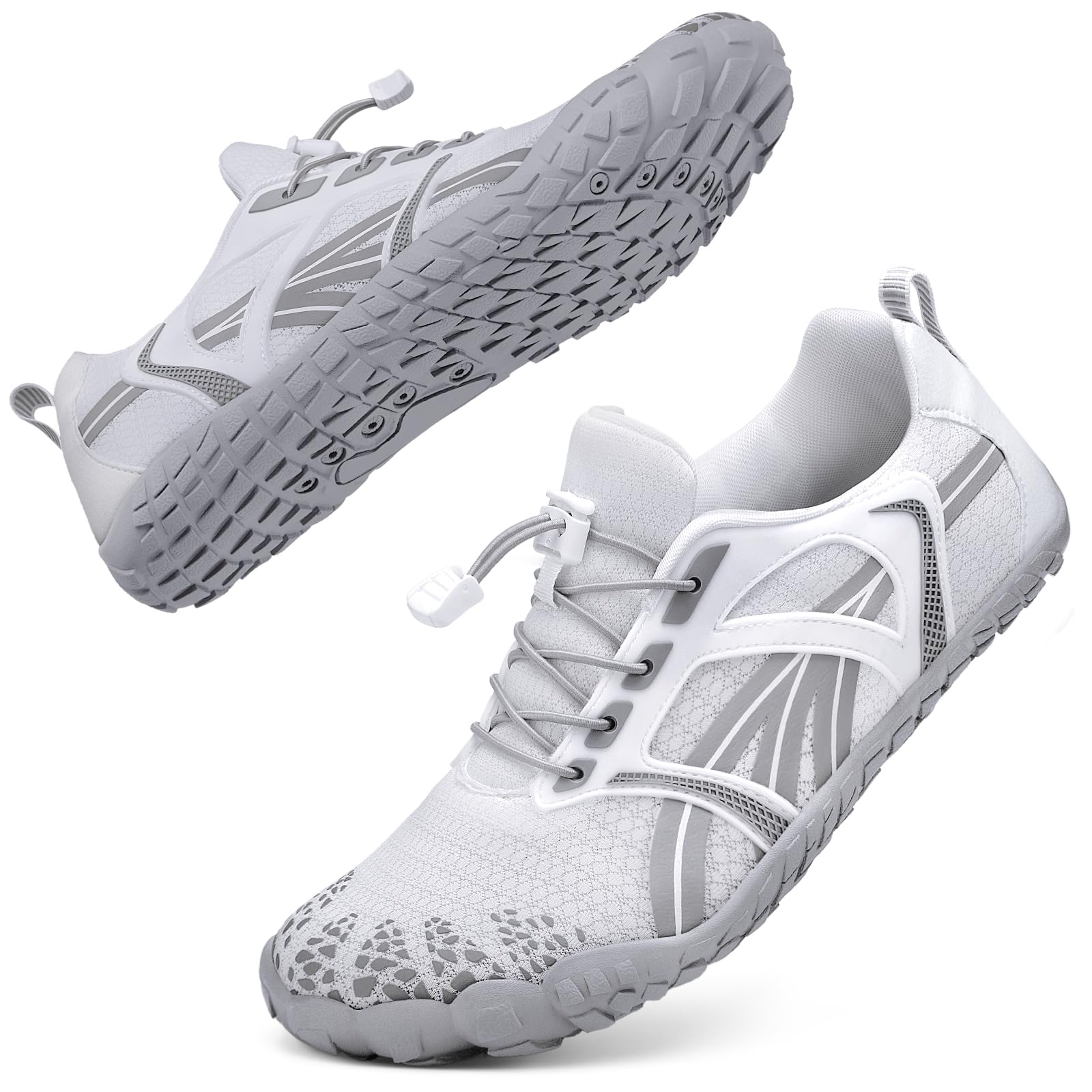 Barefoot Shoes Women Water Shoes Wide Toe Non-Slip Aqua Beach Quick-Dry for Swim Kayak Lake Pool River Hiking Surfing Boating Fishing Diving Cruise Ship Essentials-image-32