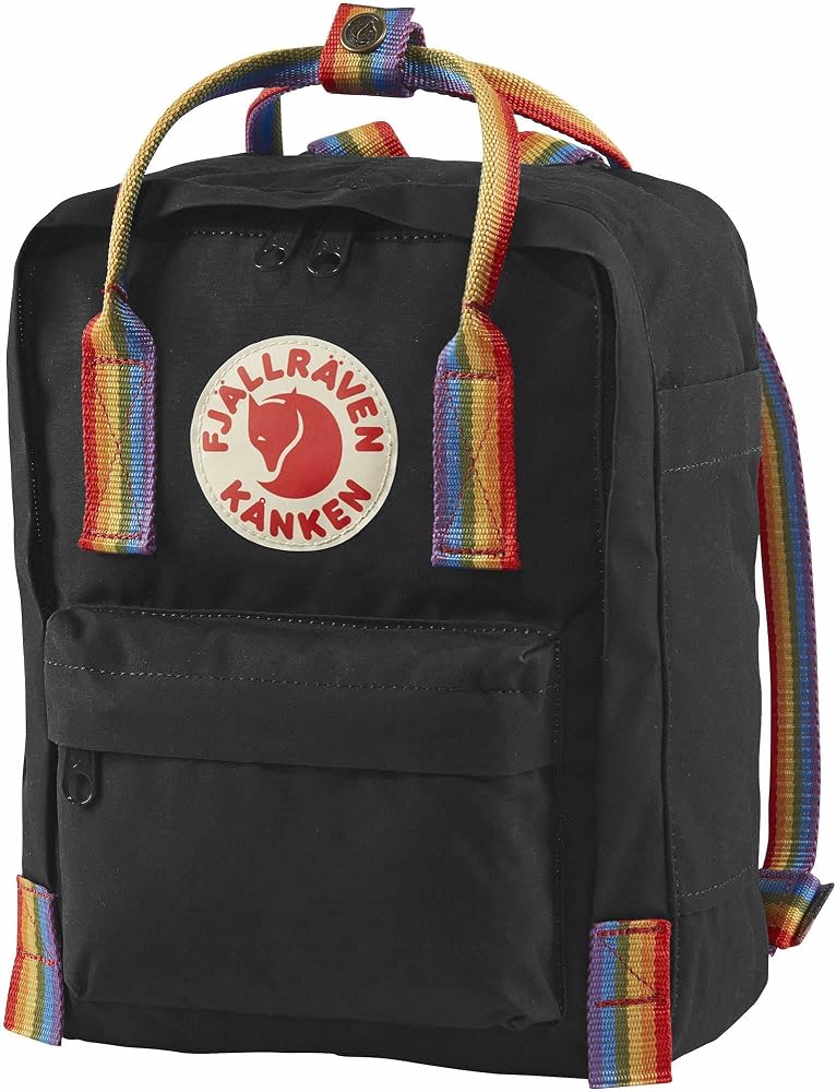 Amazon.com | Fjällräven Kanken Rainbow Mini Backpack  display picture 2