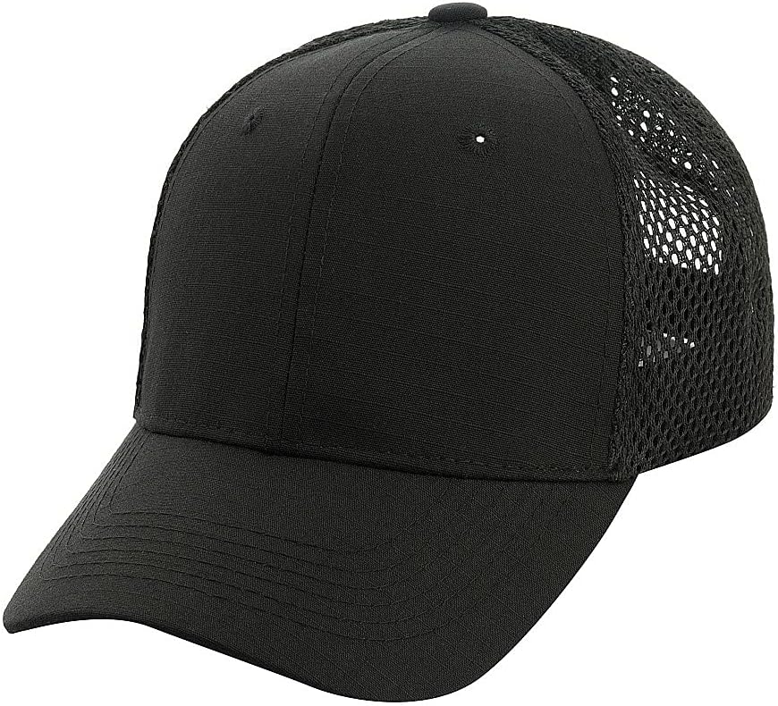 M-TacTactical Baseball Cap - Adjustable Military Workout Ball Cap, Ripstop Mesh Hats for Men and Women