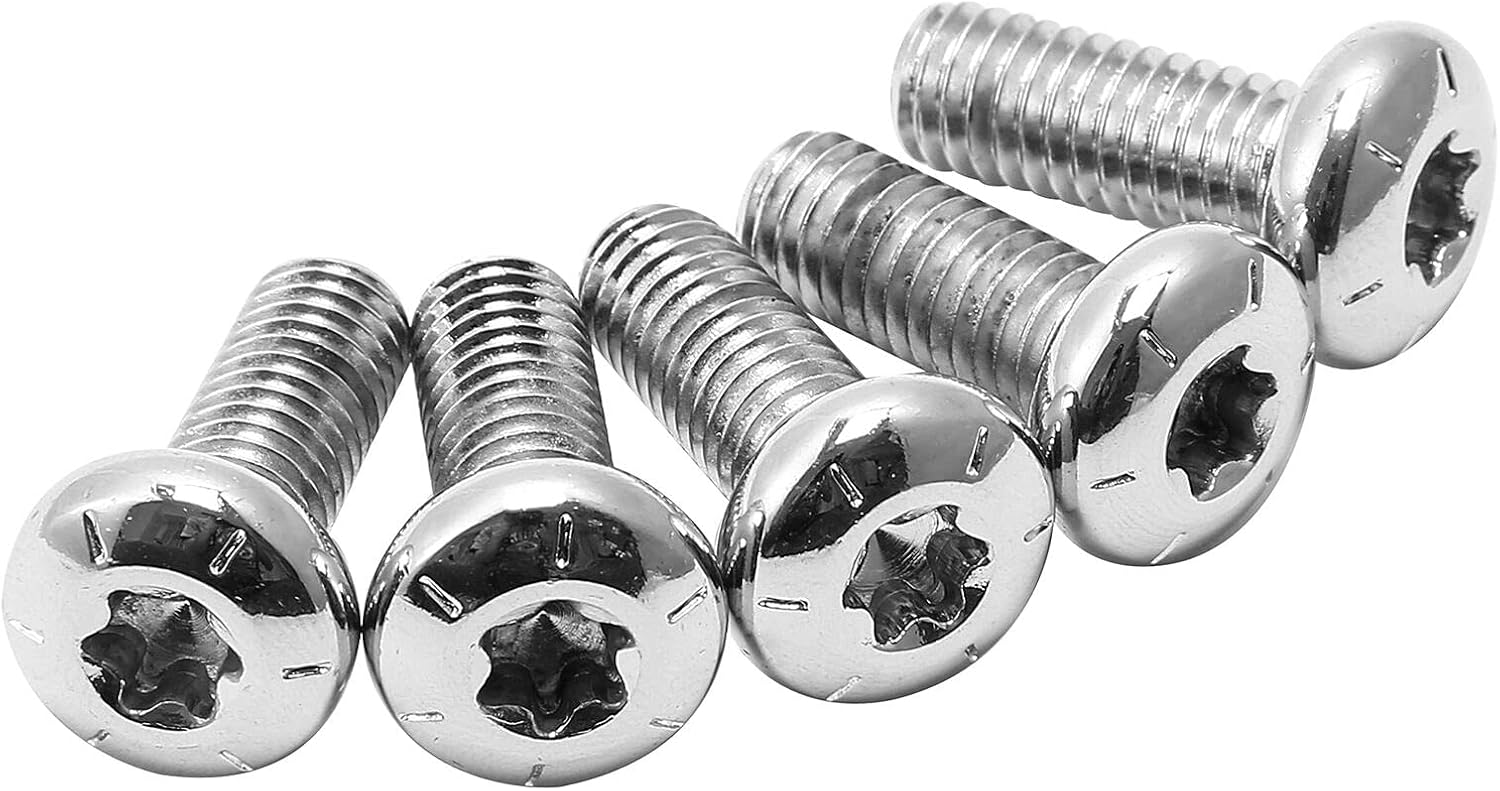 TCMT Rear Disk Brake Rotor Bolts Thread 3/8"-16 Fit for Harley All Models Touring Road King Road Street Electra Glide Sportster 883 1200XL 48 72 Dyna Fatboy Softail V-ROD