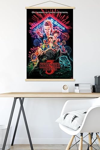 Vista 69 de Trends International - Stranger Things de Netflix: Temporada 3, póster para pared de una hoja, 57 x 86 cm, versión de alta calidad no enmarcada