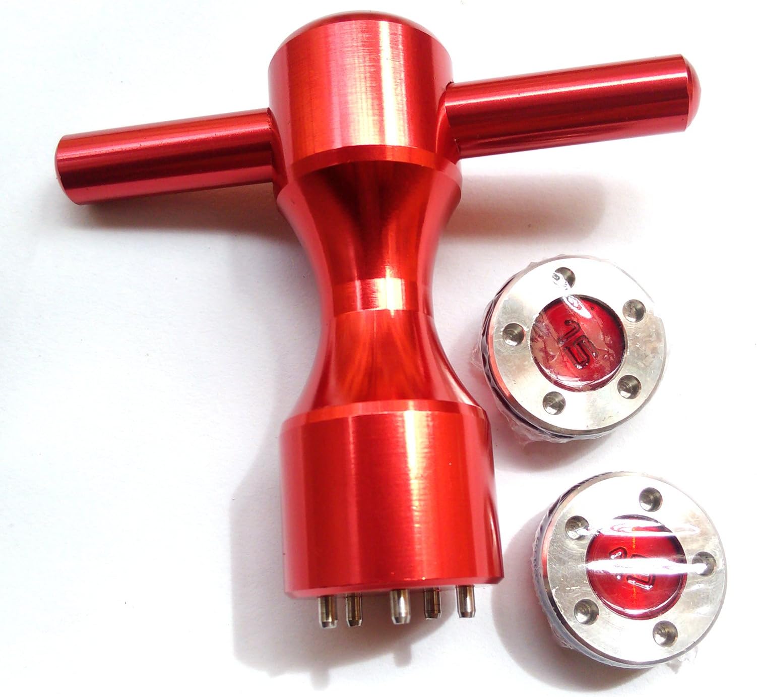 2 x 15g Custom Weights + Wrench for Titleist Scotty Cameron California My Girl Newport Putters Red