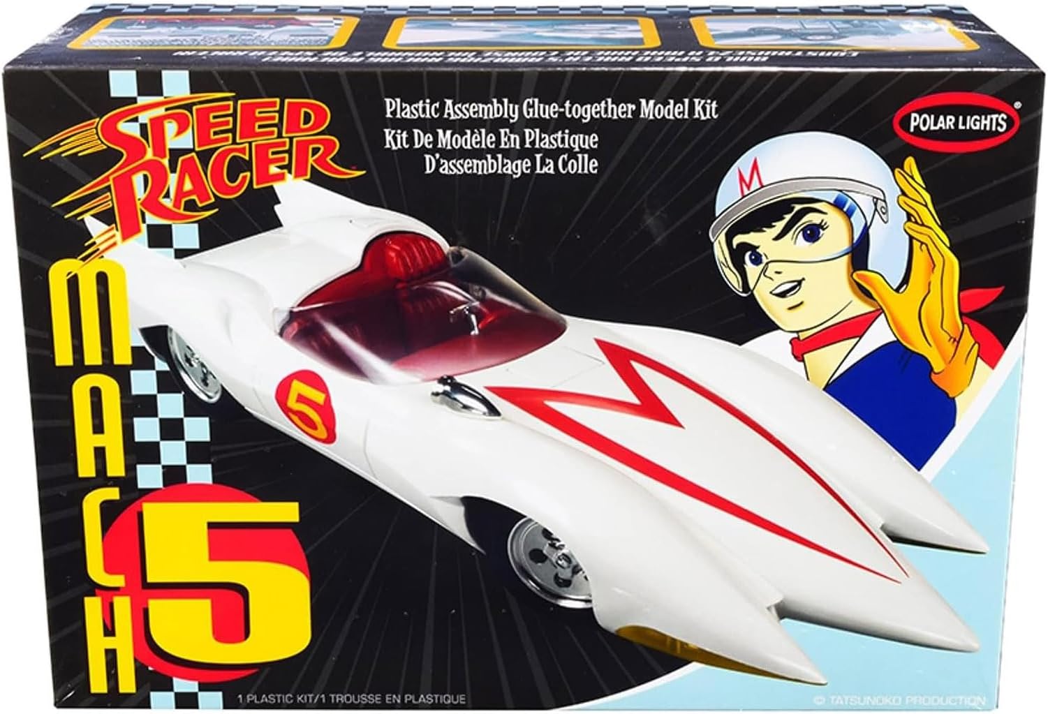 Polar Lights Round 2 Speed Racer Mach V