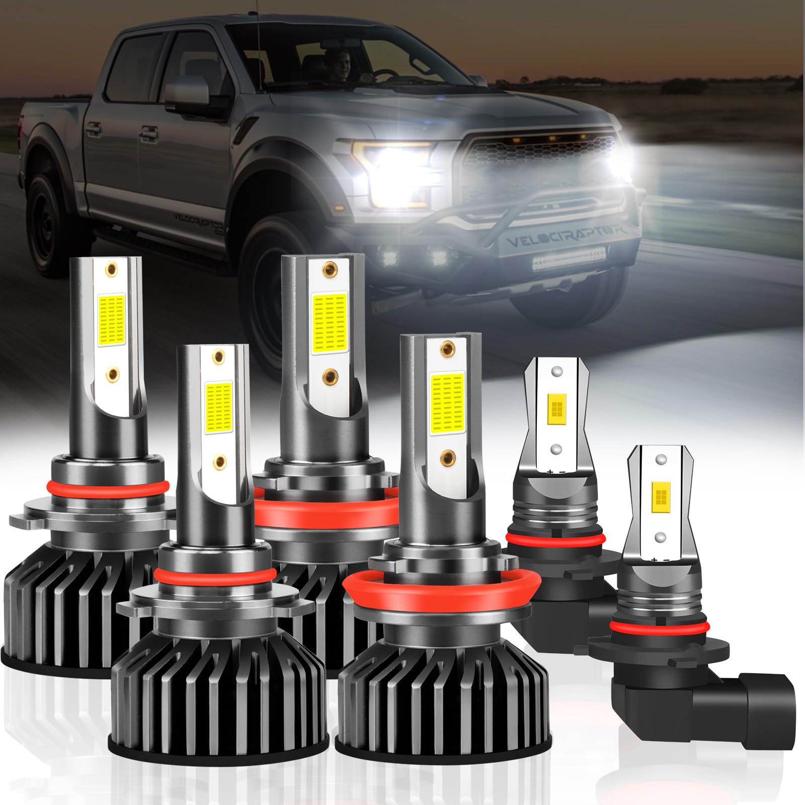 Generic LED Headlight & Fog Light Combo