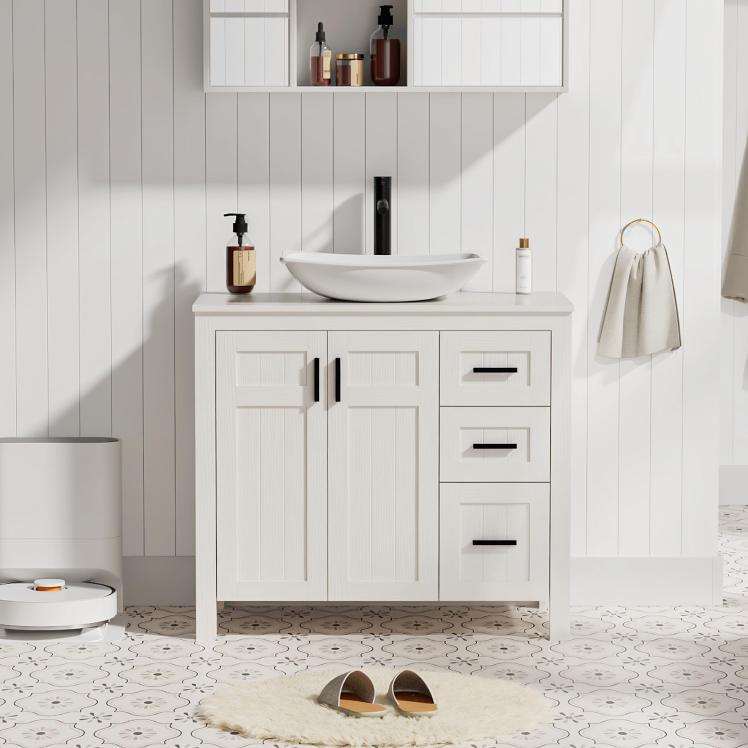 eclife Curved 36 Vanity
