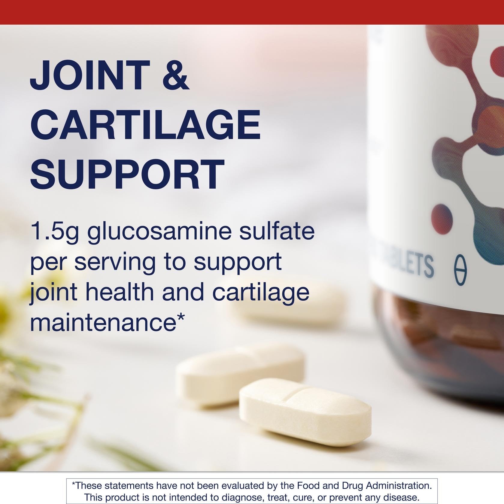 Metagenics Glucosamine Sulfate 1,500 mg, Joint Health Support, 90 Count — Amazon image 3