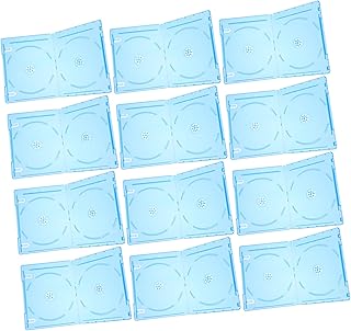 Veemoon 36 Pçs Caixa De Armazenamento De CD Caixa Organizadora De Plástico Caixas De CD Transparentes Caixa Organizadora Transparente Caixa De Joias Caixas Transparentes Caixa De Joias