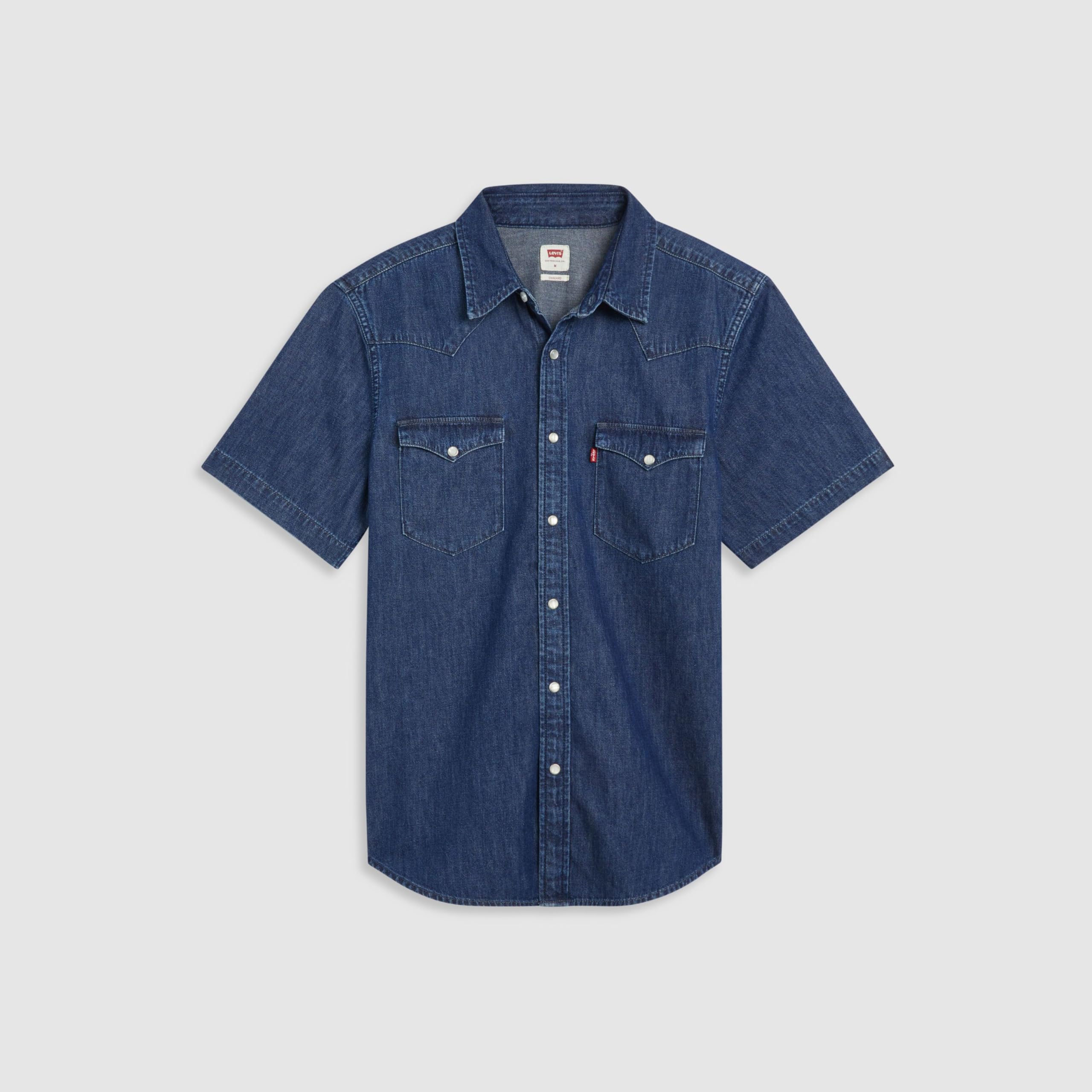 Levi's Herren Ss Classic Western Hemd mit Button-Down-Kragen (1er Pack)