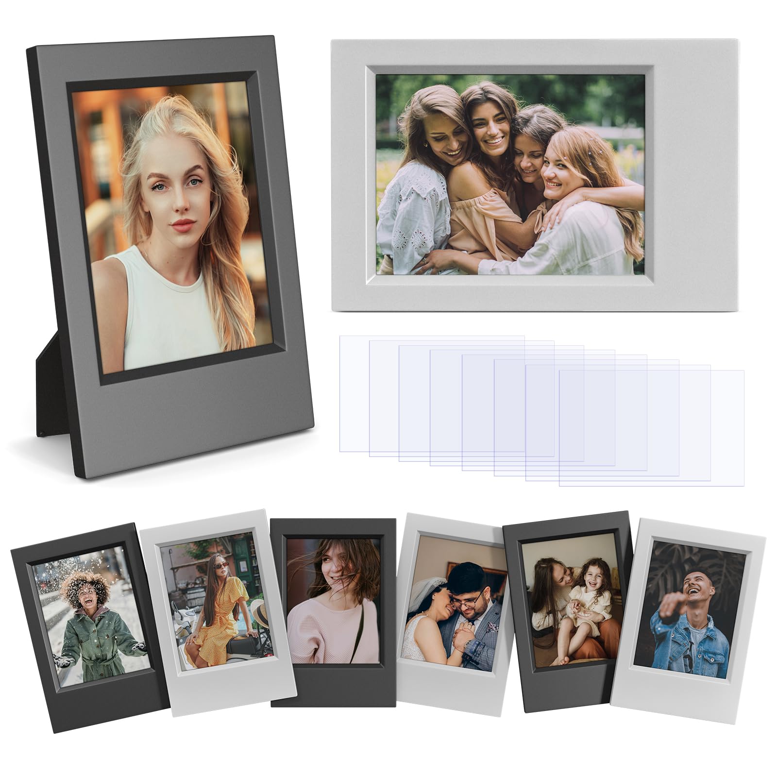 Amazon.com - HIYQIN 8 Pack 2x3 Mini Photo Frames for for Fuji