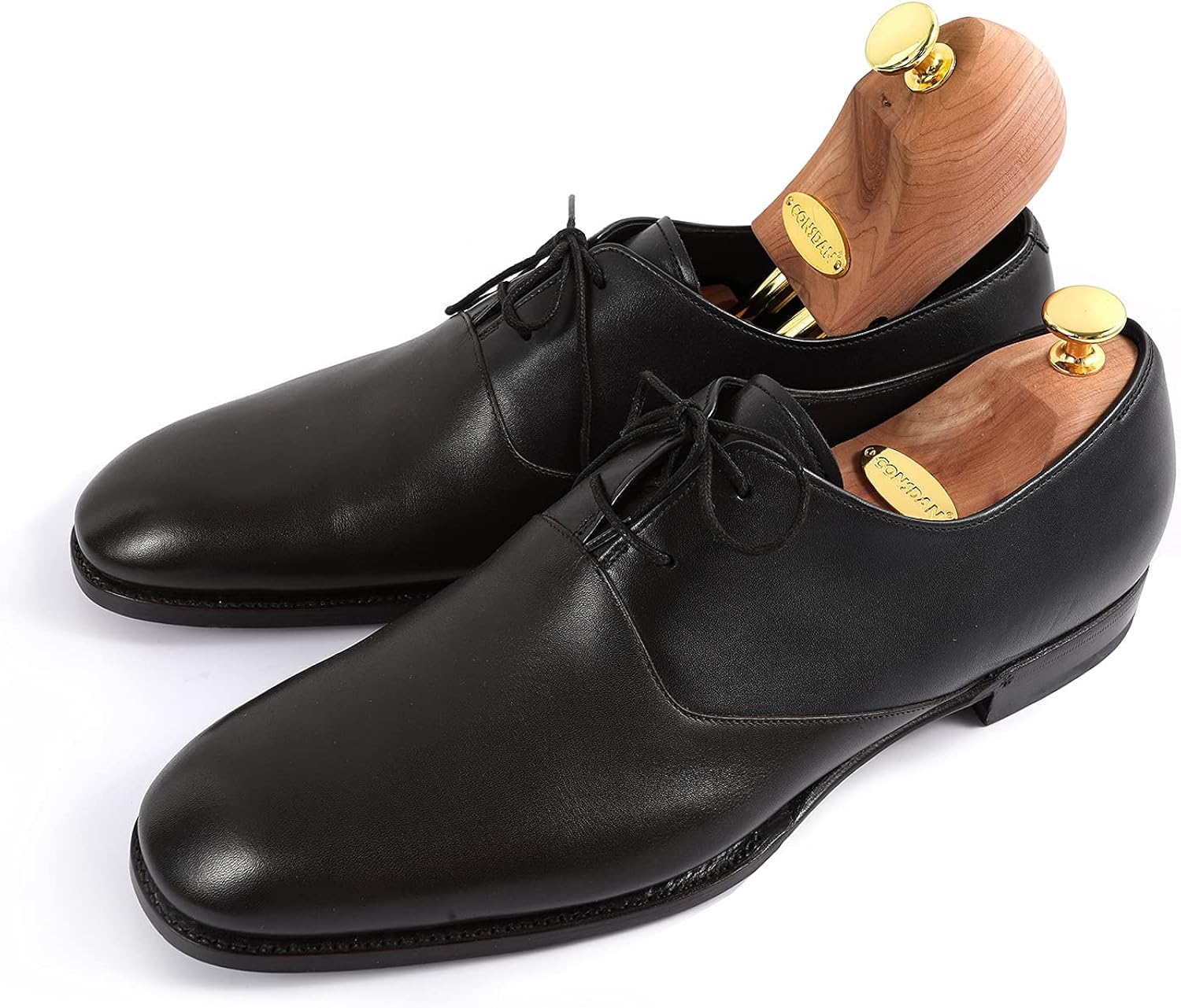 Miniatura 7 de CONSDAN Cedar Shoe Trees For Men Women USA Grown Cedar Wood, Adjustable Wood Shoe Tree, Crease Protector, 2 Pairs