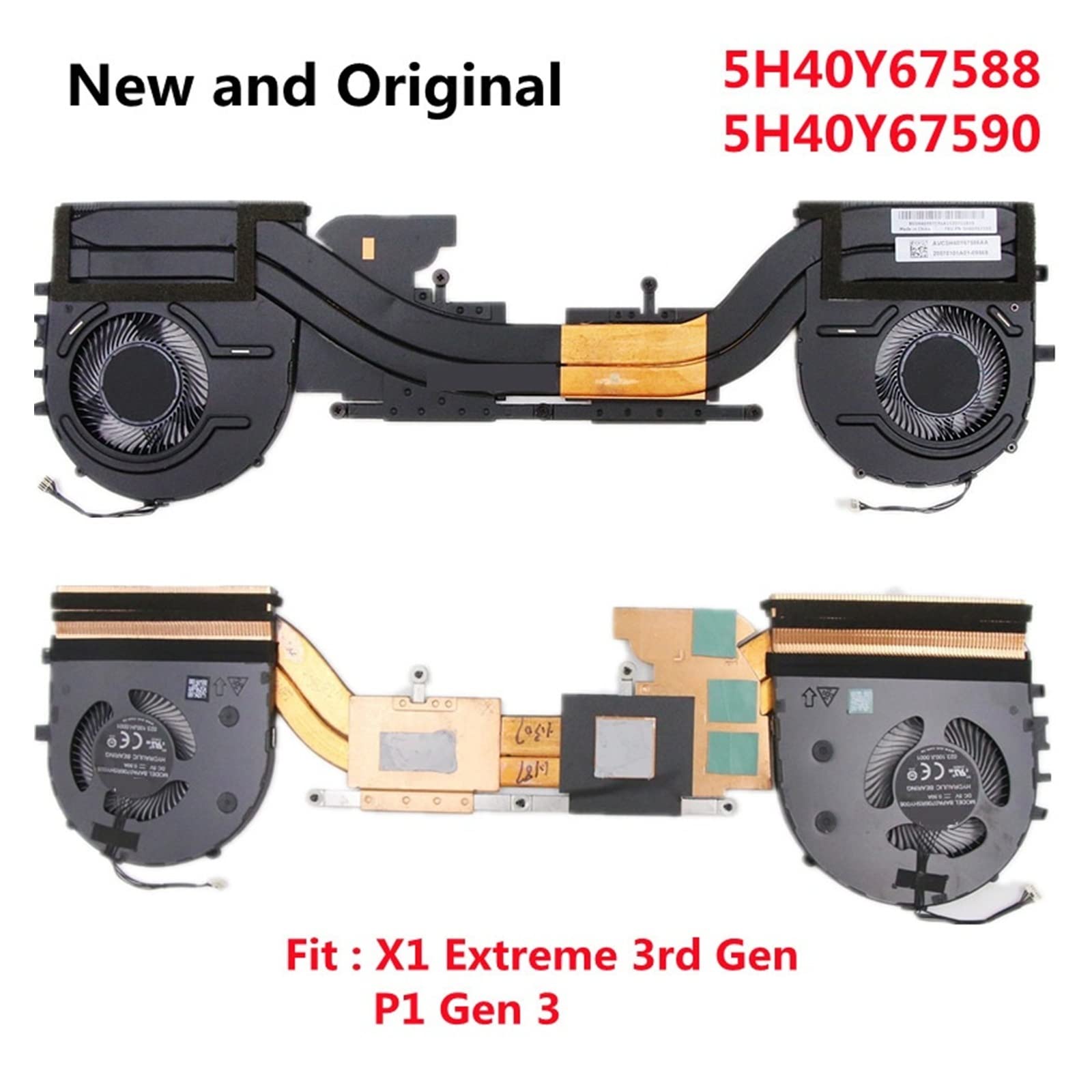 Dissipatore E Ventola Per Lenovo ThinkStation P340 - Originale 5H40U92967 - Nuovo - Foto 3