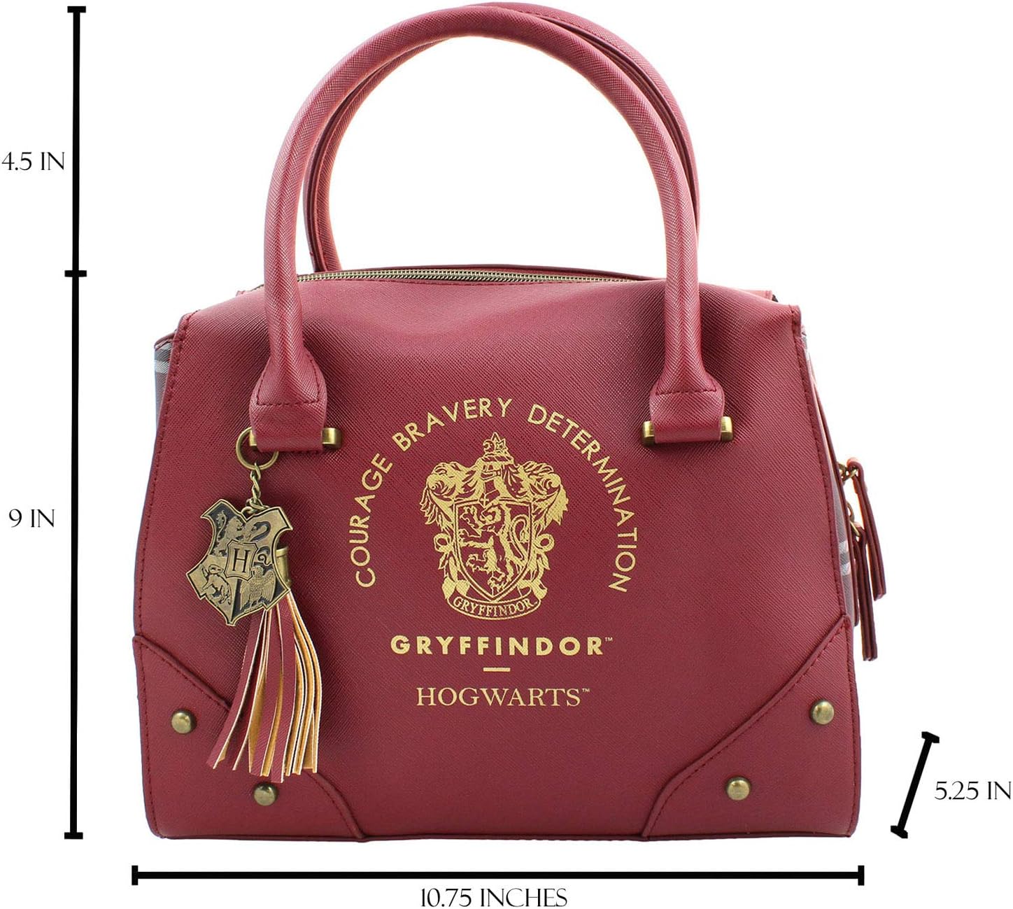 Harry Potter Purse Designer Handbag Hogwarts Houses Womens Top Handle Shoulder Satchel Bag
