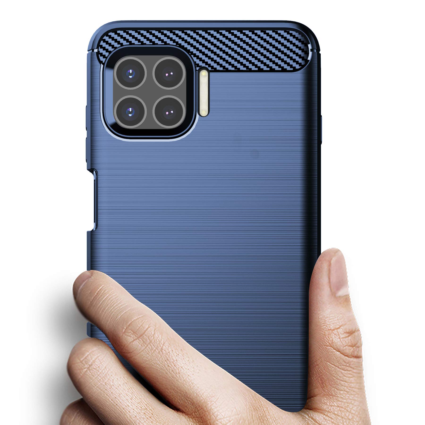 Moto One 5G Ace Case, Butterfly Embossing Flip Leather Card Holder Custodia protettiva in pelle con supporto per Motorola Moto One 5G Ace Nero