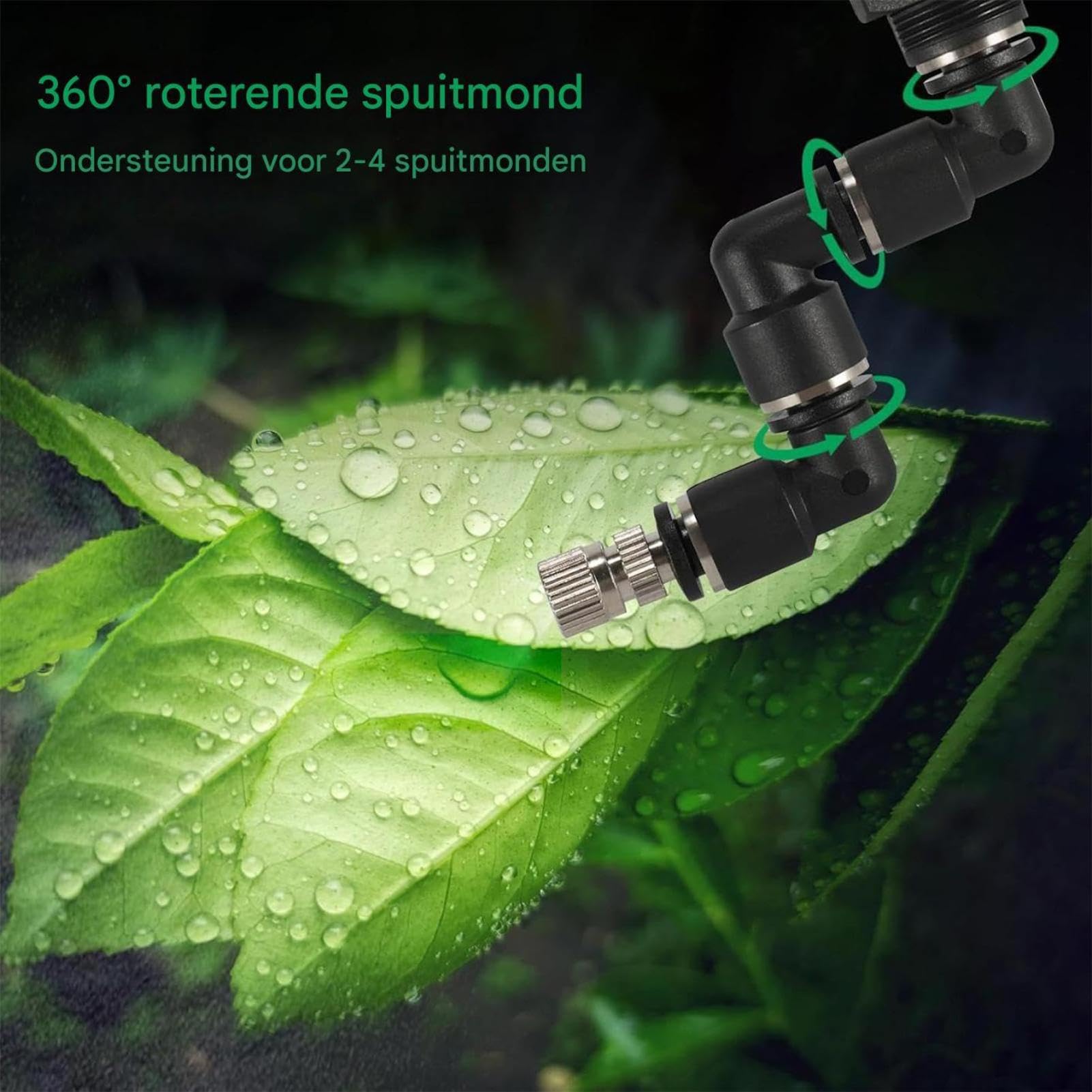 Humidificador de reptiles - 500g | Máquina de humo portátil | Boquilla ajustable de 360 grados | Sistema de humedad de terrario alimentado por USB | Máquina compacta y silenciosa de ABS para