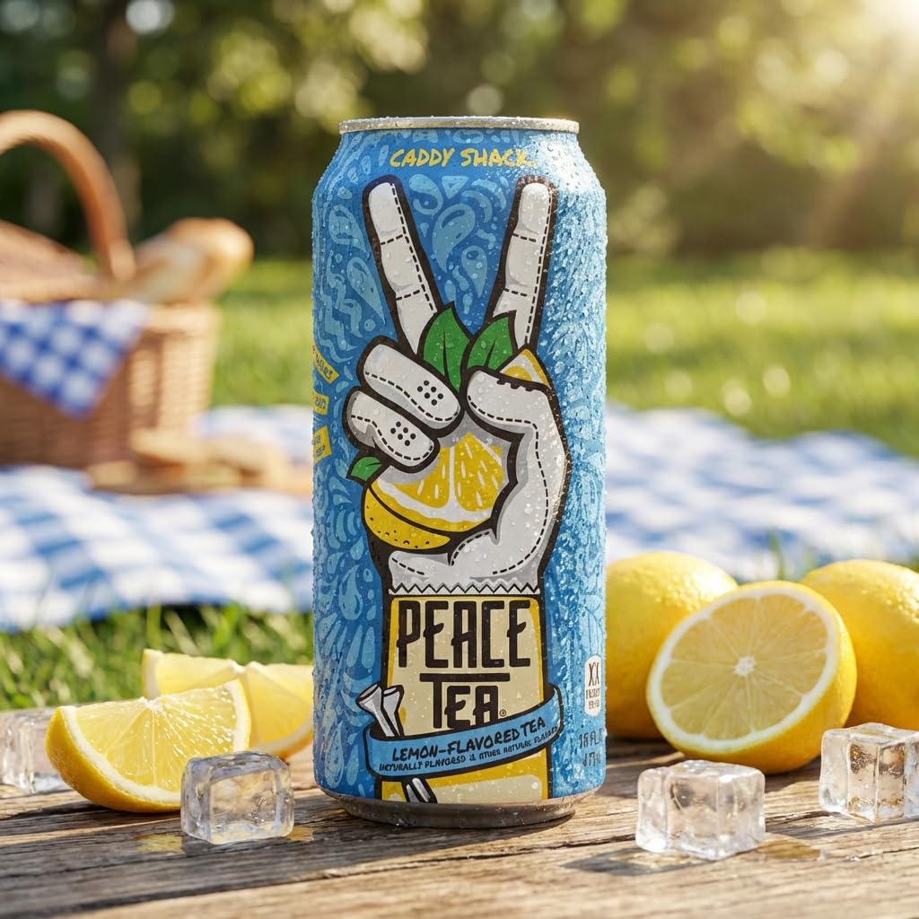 Amazon.com : Peace Tea 16 oz 12-Pack Variety – Caddy Shack, Just
