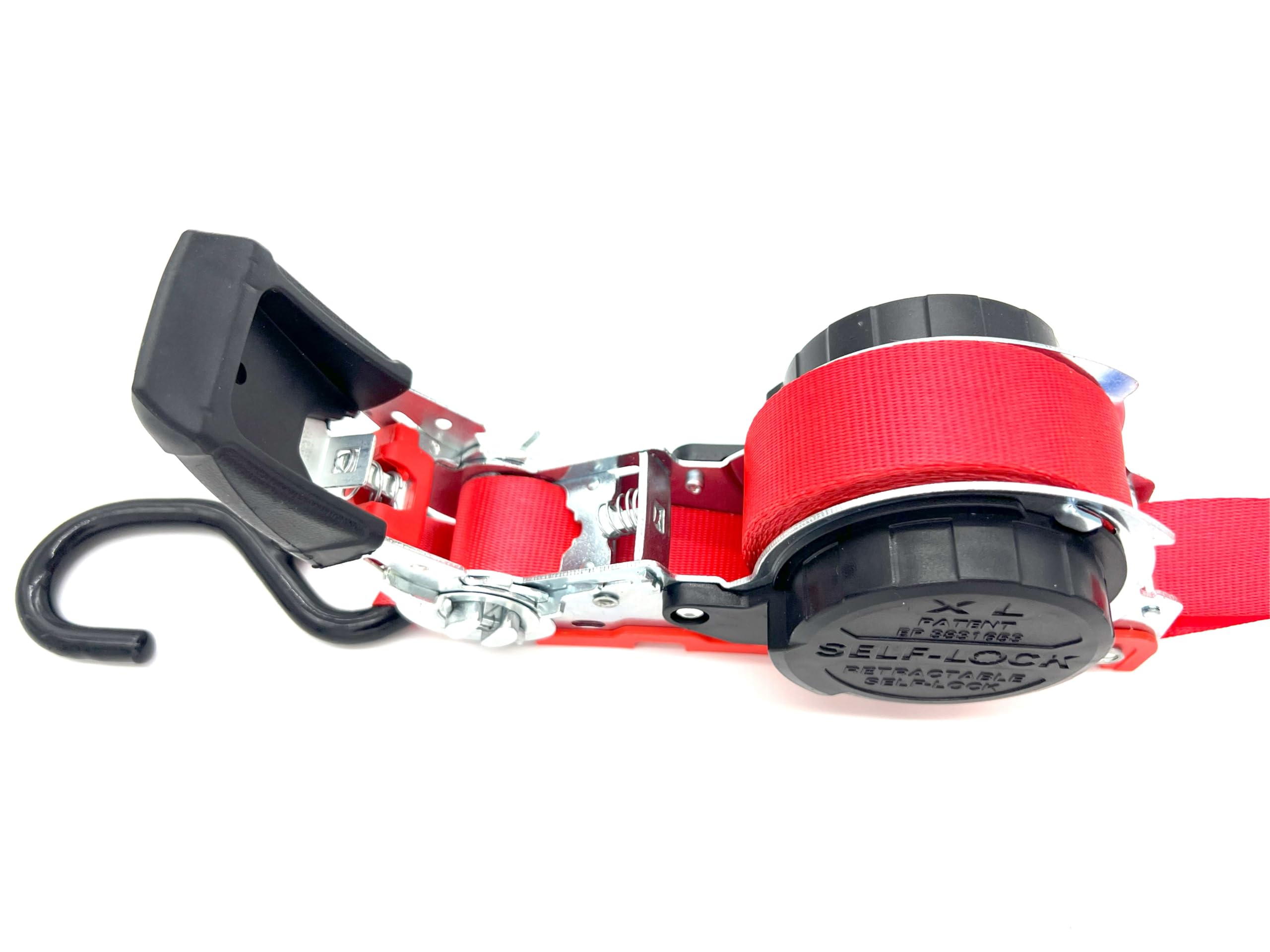 Cinghia Di Ancoraggio 1,8 M X 25 Mm Trazione 320 Dan Pes Gancio S Cricchetto Tenditore 49040452 - Foto 7