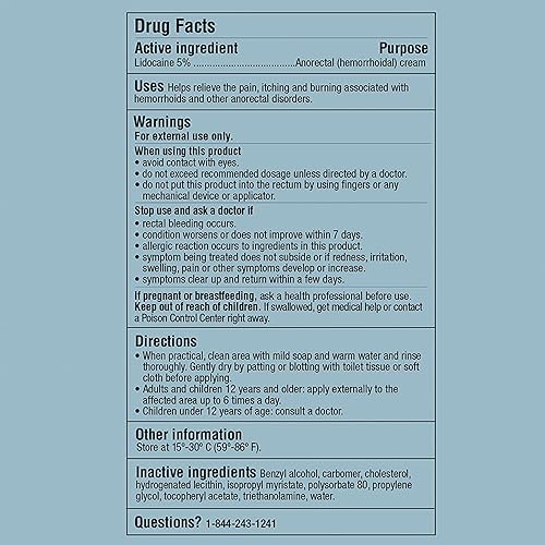 Miniatura 9 de Curist Crema de lidocaína al 5% de máxima fuerza, alivio tópico del dolor OTC – 12 onzas (paquete de 2) tubo XL 5 % crema adormecedora de lidocaína