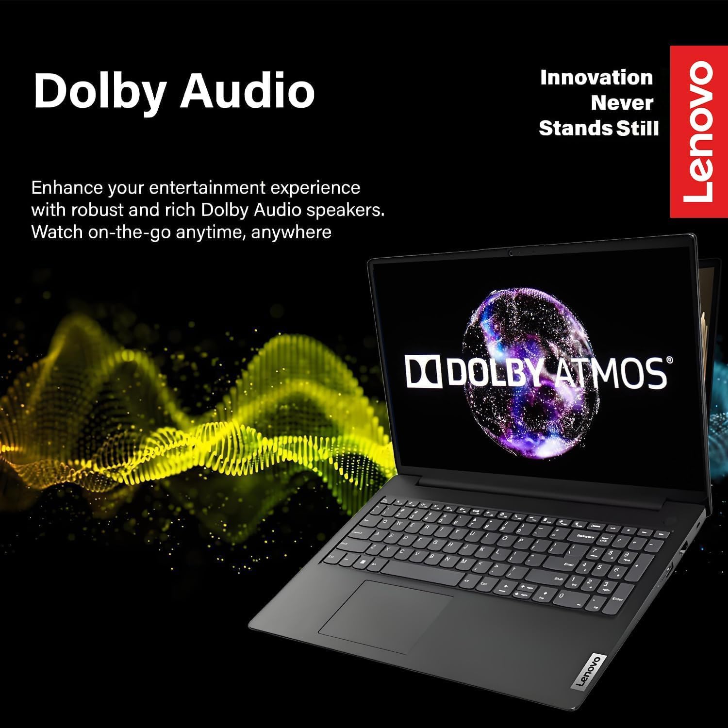 Lenovo Computer portatile aziendale V15 | Display LED FHD da 15,6 pollici | Processore Intel N-Series Quad-Core | RAM DDR5 da 32 GB | SSD da 1 TB | RJ-45 | HDMI | Dolby Audio | Wi-Fi 6 | Windows 11