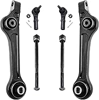 Vista 306 de Detroit Axle - Kit de suspensión delantera RWD para Chrysler 300 Dodge Challenger Charger Magnum, brazos de control superior con barras