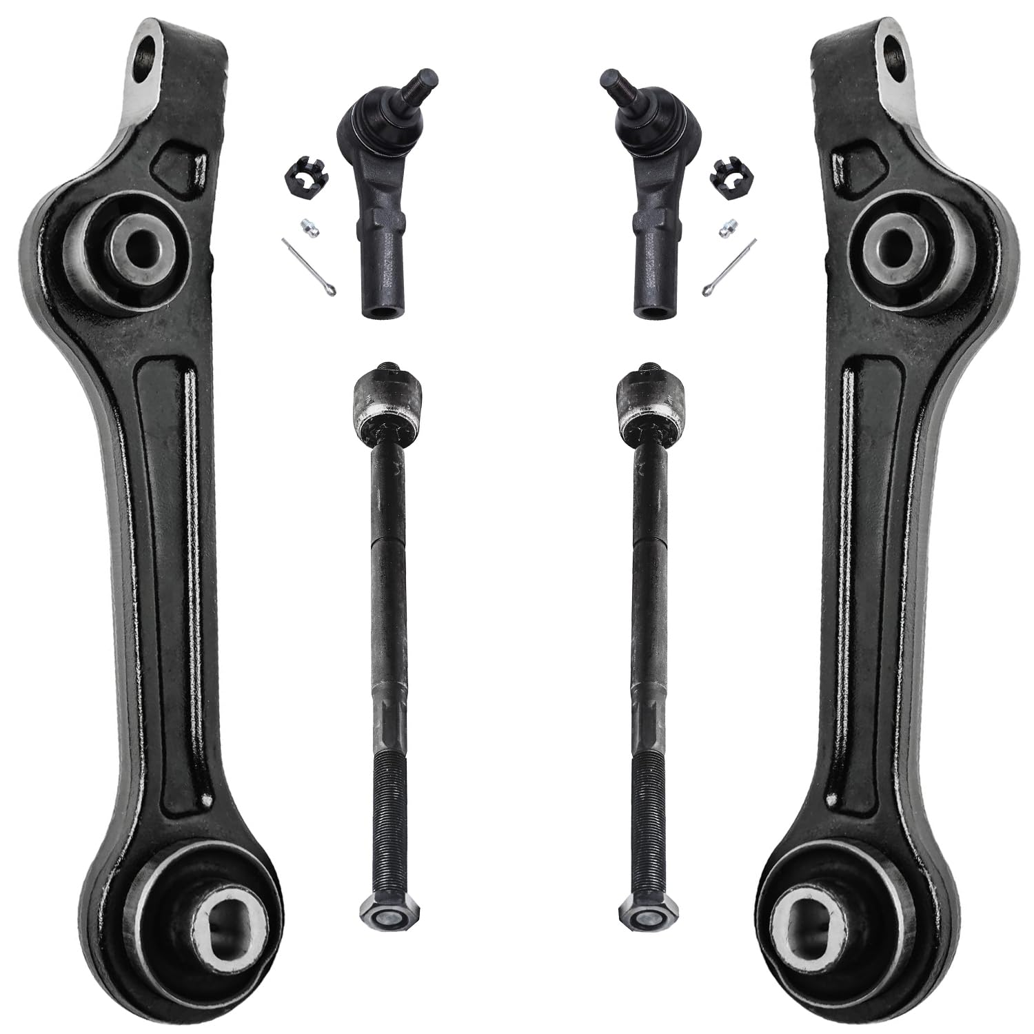 Detroit Axle - 6pc Front End Control Arms Kit for 2011-2014 Chrysler 300