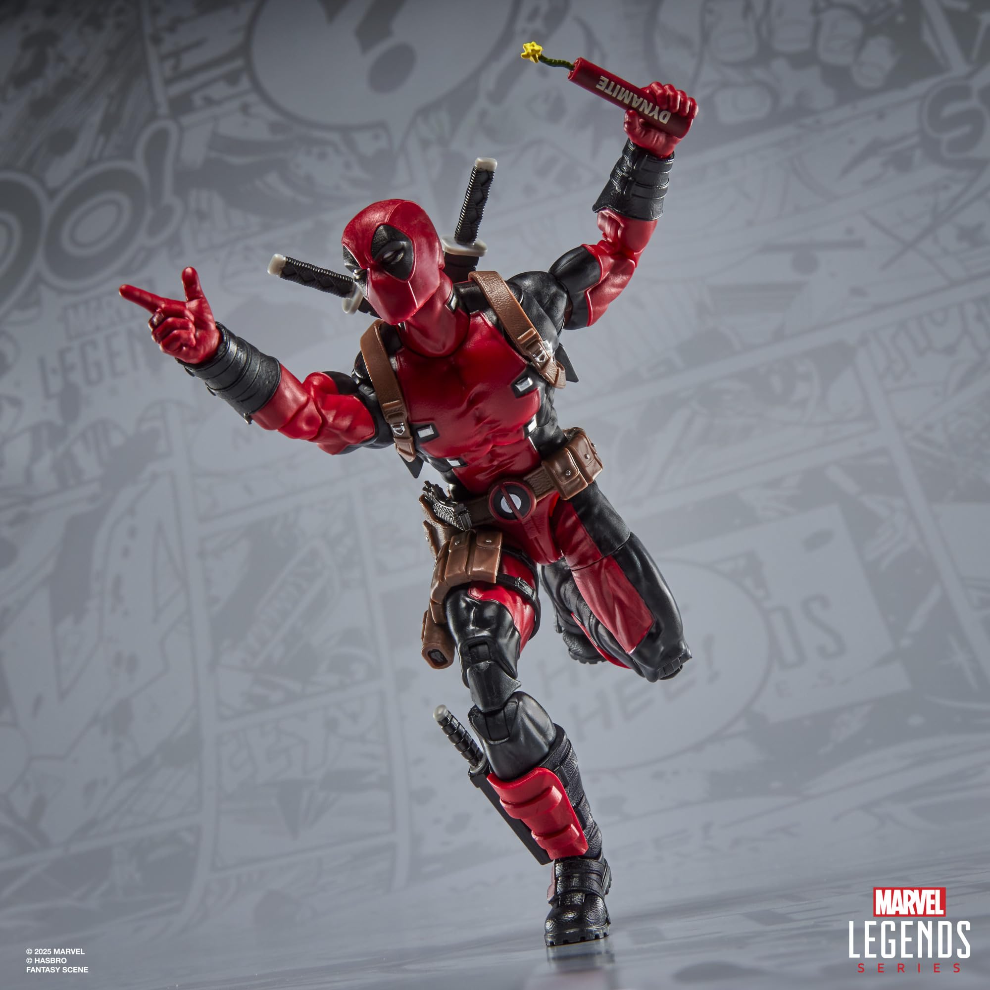 Marvel Legends Maximum Series, Figura de acción de Deadpool con Doop