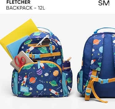 Simple Modern Medium Disney Toddler Backpack for School Girls and Boys | Kindergarten Elementary Kids Backpack | Fletcher Collection | Kids - 15 tall | Frozen Elsa's Snowflake