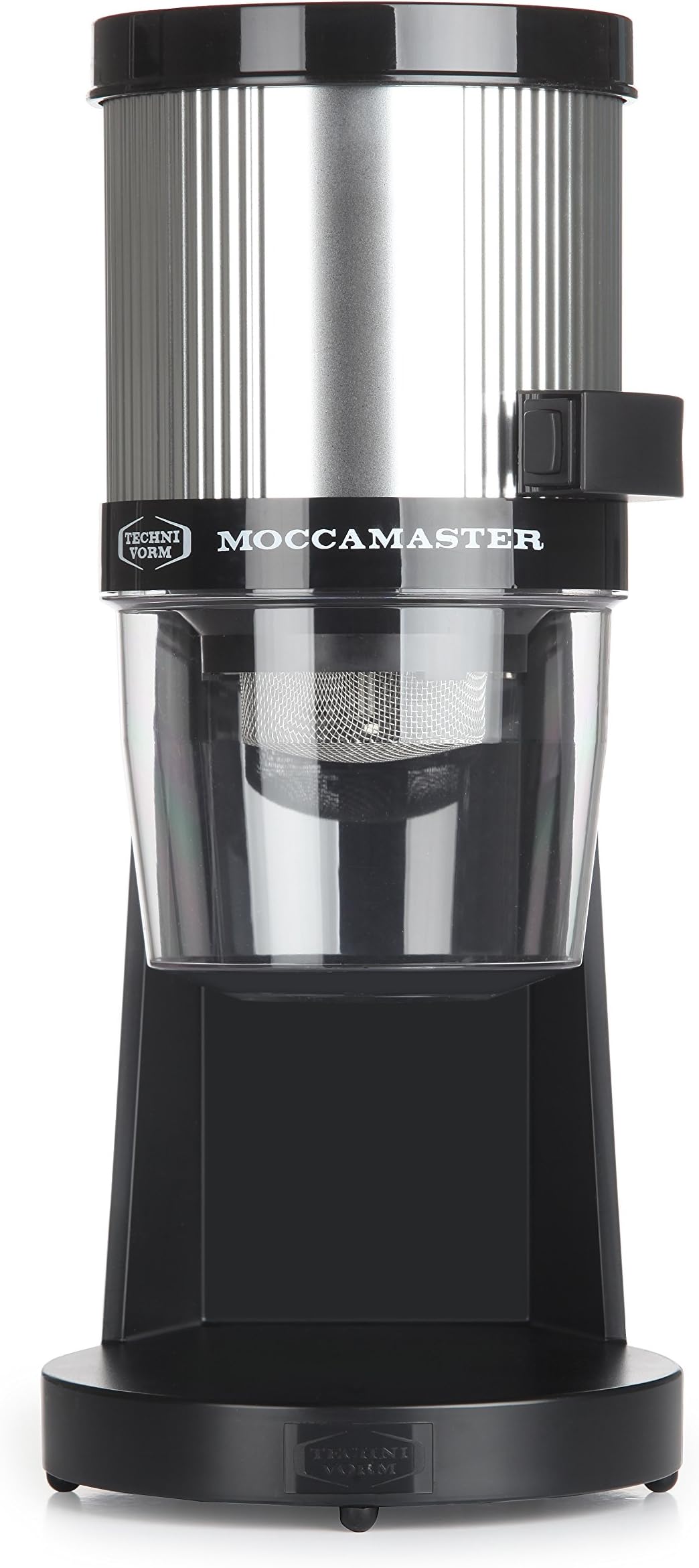 Technivorm Moccamaster 49312 KM4 TT Grinder, 14 oz, Polished Silver Finish