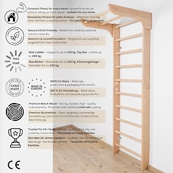 Swedish ladder, Wall Bars
