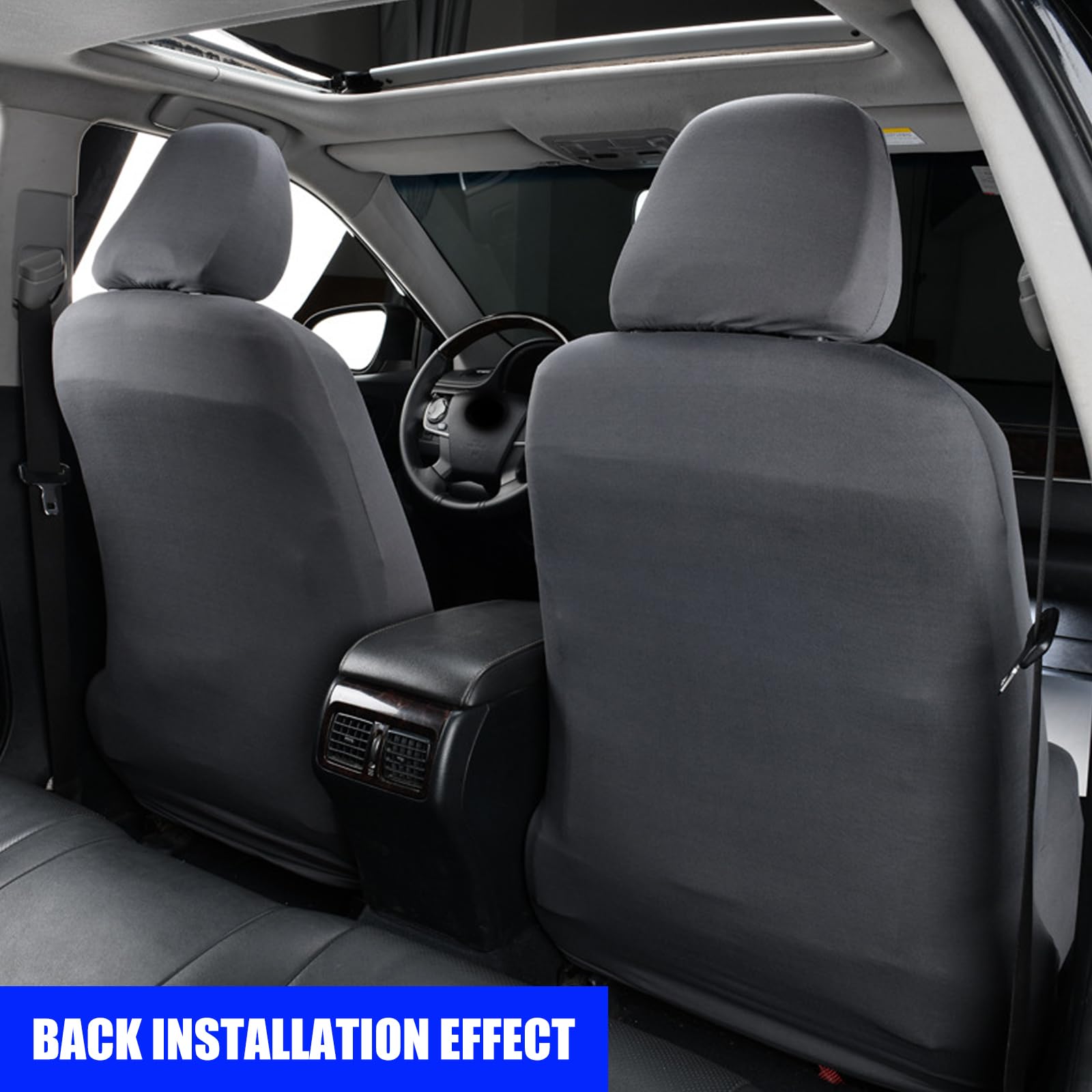 Gunhunt Pack Car Headrest Covers Universal Headrest Anti Dirty