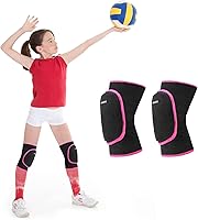 Vista 1 de ONTYZZ Rodilleras para niños con acolchado de esponja gruesa, almohadillas de algodón elástico transpirable, rodilleras suaves, protectores