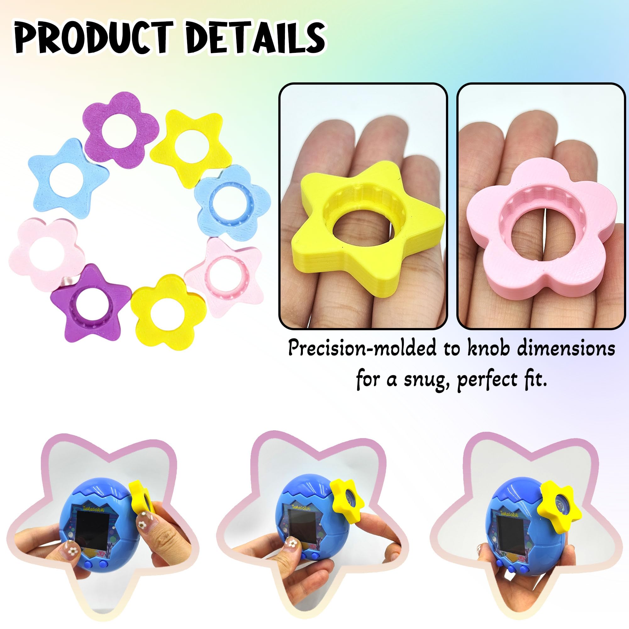 Amazon.com: xcivi 4PCS 3D Printing Knob Decorative Covers for