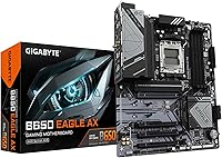 GIGABYTE B650 Eagle AX AM5 Motherboard: DDR5, PCIe 5.0 M.2, Wi-Fi 6E, Ryzen 7000 Ready ATX Board