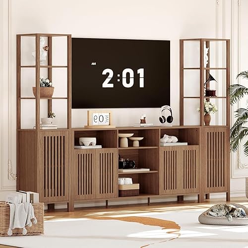 Miniatura 9 de IDEALHOUSE Moderno soporte de TV para televisores de hasta 70 pulgadas, soportes de televisión, consolas de TV, consolas multimedia para sala de