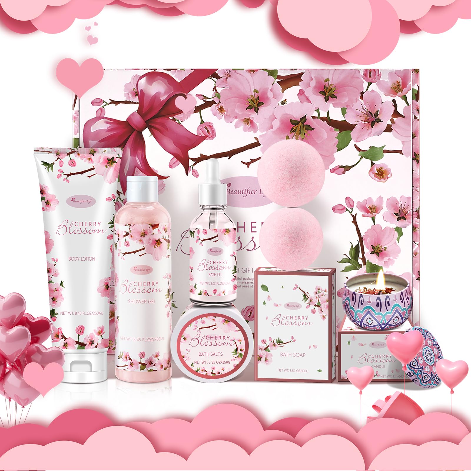 Amazon.com : Beautifier Life Bath and Body Gift Set for Women