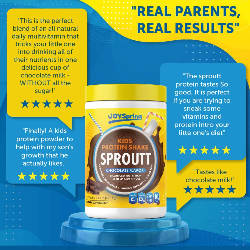 Plant Based Protein Powder Kids Protein Shake with Multivitamins