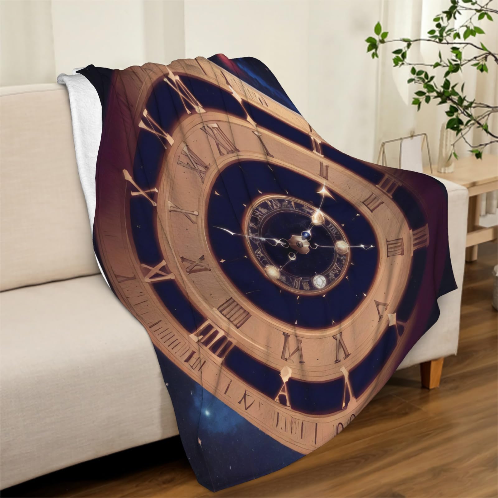 Manta de Franela Geométrico 180x200 cm Manta de Franela de Microfibra Sueño Manta de Felpa Suave para Sofá Cama Manta Polar Invierno Gruesa y Esponjosa Caliente